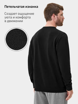 Свитшот JOGEL ESSENTIAL Sweatshirt, черный  фото 12