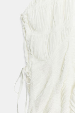 TOP CAPA TEXTURA / Blanco - Zara фото 9