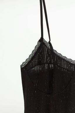 POINTELLE DRESS WITH SEAMS - Zara фото 15