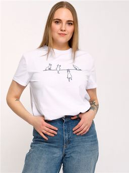 Уценка 50% футболка 1ЖДФК3296001 Большие размеры - Апрель фото 3