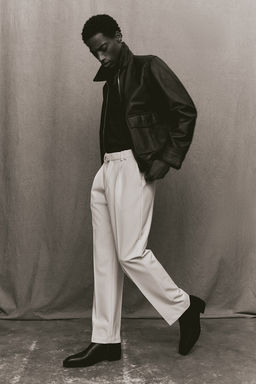 Pantalon con raya Relaxed Fit - H&m фото 4