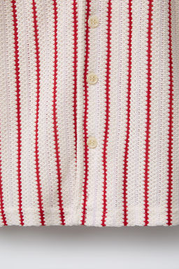 STRIPED KNIT SHIRT - Zara фото 4