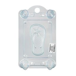 BUBBLE TIME Пластиковая форма для мыла №01 14.8 х 10 см пластик Шлепанец