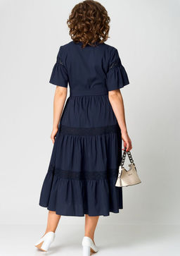 Платье EVA GRANT 7181Е темно-синий