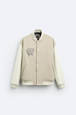 BOMBER JACKET WITH CONTRAST PATCHES - Zara фото 6