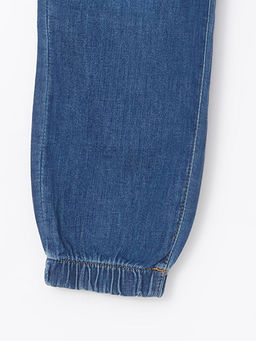 Beli Lastikli Erkek ?ocuk Jogger Jean Pantolon