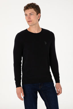 Erkek Siyah Basic Kazak - U.s. polo assn фото 5