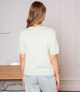 Футболка #ОКТ185001, мята - Dommod фото 3