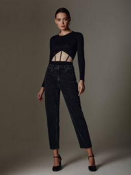 Джемпер женский CONTE ELEGANT LD 2191 black-beige black-beige  фото 2