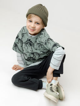 КР 400603/черный 4007 к610 брюки для мал