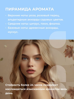 ETHERA Парфюмированный крем для рук и тела / Rose, Pepper, Aldehydes, 150 мл