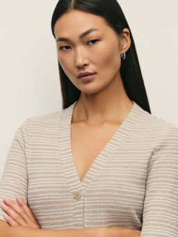 Платье с V-образным вырезом / Zarina  фото 6