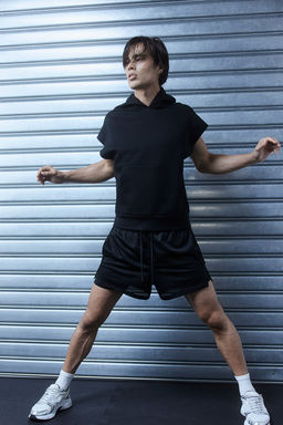 Pantalon corto a media pierna 2 en 1 en DryMove - H&m фото 2