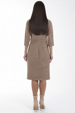 Платье Хит сезона(вельвет,мокко)