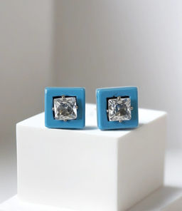 Серьги с керамикой