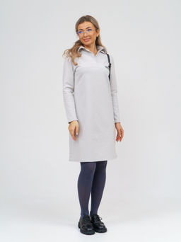 967 Платье "Св.серый"