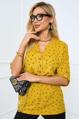 Блуза Bellovera 71Б6084 горчичный