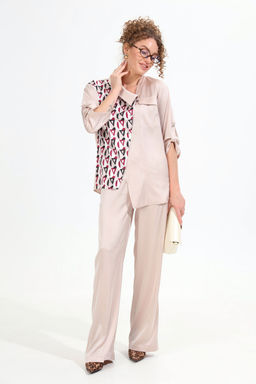 Жакет NIKVA н902-5 крем-брюле и ромбы Армани  фото 3