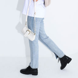 Сумка-багет на молнии, цвет белый - Simaland фото 7