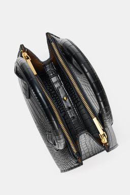 EMBOSSED MINI CITY BAG - Zara фото 4