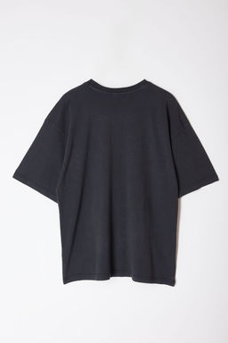 TRENDYOL MAN Siyah Oversize/Genis Kesim Eskitme/Soluk Efektli Rock Bask? %100 Pamuklu T-Shirt TMNSS23TS00167 - Trendyolmilla фото 7