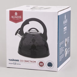 ЧАЙНИК СО СВИСТКОМ, 3,3Л - Agness фото 2