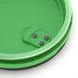 Ланч бокс Доляна, 500 мл, 8×17 см, нержавеющая сталь, зелёный