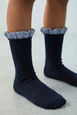 2-PACK OF SOCKS WITH RUFFLE TRIM - Zara фото 8
