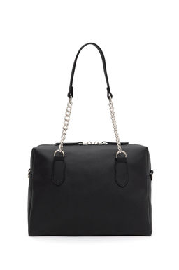 Женская черная сумка через плечо Неожиданная скидка в корзине