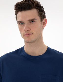 A__k Lacivert Comfort Fit Basic Ti__rt - Pierre cardin фото 2