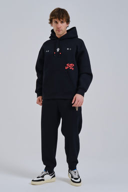 Брюки трикотажные Черный NATURAL POWER Knit Track Pants - Anta фото 2