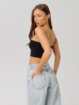 Женский топ-бандо Lingeamo черный ЛТ-10 (7)  фото 4