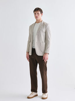Standart Kal?p Erkek Blazer Ceket