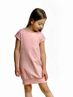 Платье для девочки UD 0633 крем-розовый - Mini maxi фото 15