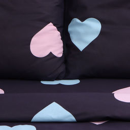 Постельное бельё Этель дуэт Romance, 143х215см-2шт, 220х240см, 70х70см-2шт, бязь, 125 г/м2  фото 2