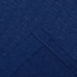 Полотенце для бани Экономь и Я 80х150 см, 100% хлопок, ваф. полотно, т.синий, 200 гр/м2  фото 4