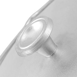 Котел алюминиевый Походный 15л, д48см, h18см, литой, металлическая жаропрочная крышка (Россия) - Домашняя мода фото 2