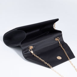 Сумка-клатч на клапане, цвет чёрный - Simaland фото 6