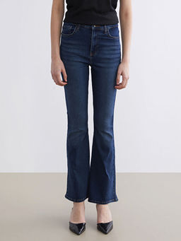 Flare Kad?n Jean Pantolon