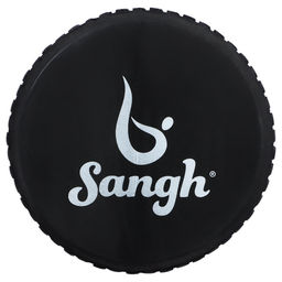Ролик массажный Sangh, 30×15 см, цвет чёрный