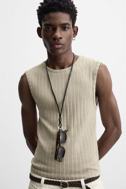 RIBBED TANK TOP - Zara фото 5