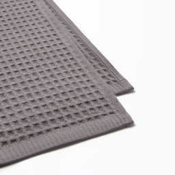 Банные полотенца LoveLife Waffle gray, 2 шт.: 100×150, 50×100 см, хлопок 100%