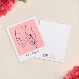 Цена за 20 шт. Открытка мини «Люблю тебя», 8 х 10 см