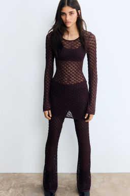 Top en punto pointelle brillante - H&m фото 5
