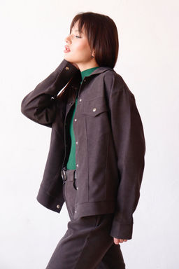 Martichelli Рубашка в стиле сафари антрацит фото 18