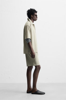 COMFORT REGULAR FIT BERMUDA SHORTS - Zara фото 20