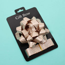 Цена за 2 шт. Набор для декорирования "Параллели судьбы" бант 2см, лента 2,5см (3м), Серебро