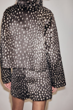 Falda efecto pelo - H&m фото 4