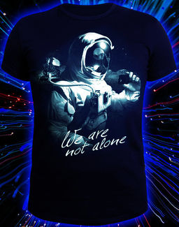 Футболка мужская WE ARE NOT ALONE - Good фото 11