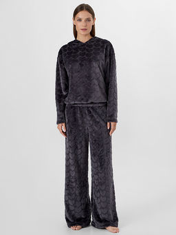 Брюки домашние женские серые - Mark formelle фото 3